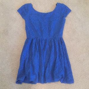 Royal blue kids dress